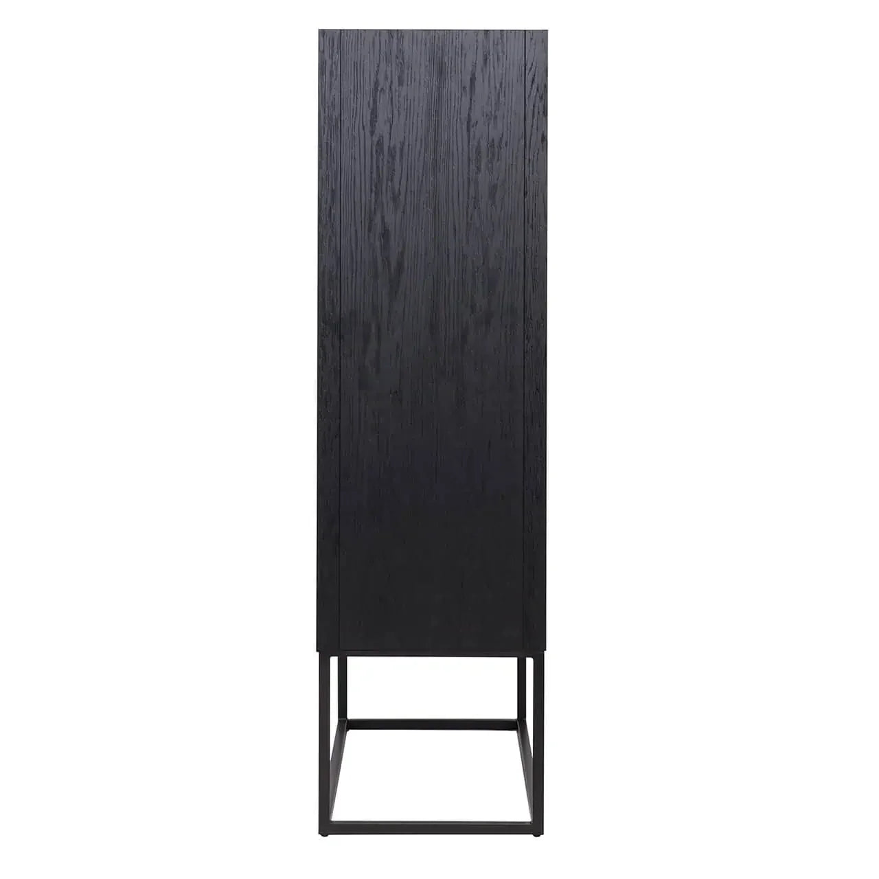 Skapis Blax ar 2 durvīm Richmond Interiors 175/110/52 cm melns - N1 Home