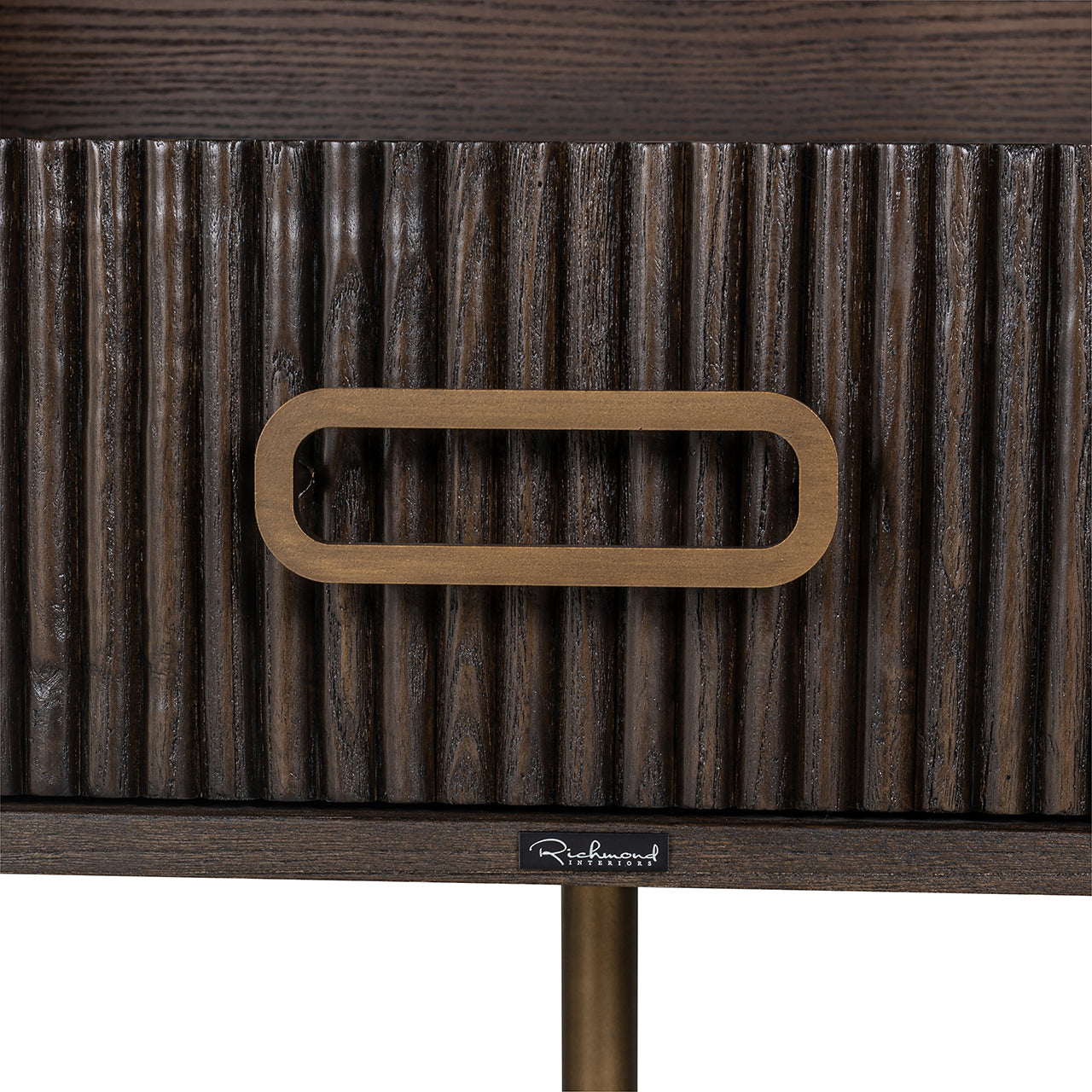 TV skapis Luxor ar 2 durvīm un 1 atvilktni Richmond Interiors 56/181/45 cm brūns - N1 Home