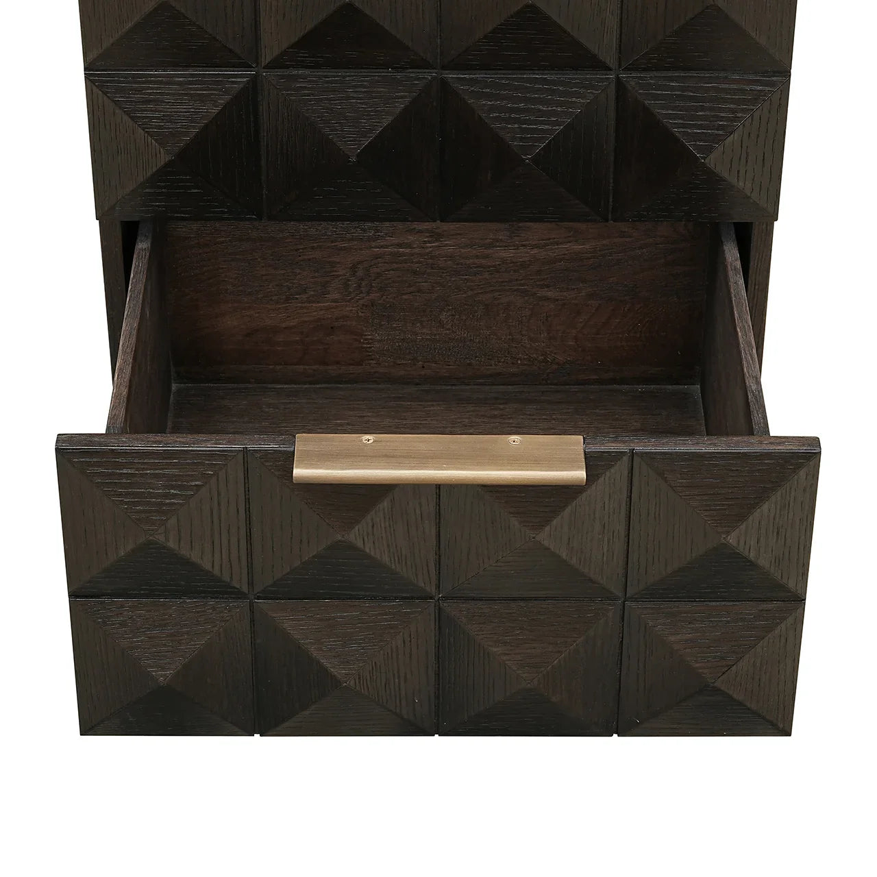 Naktsskapītis Claremont ar 2 atvilktnēm Richmond Interiors 62/53/44 cm brūns - N1 Home