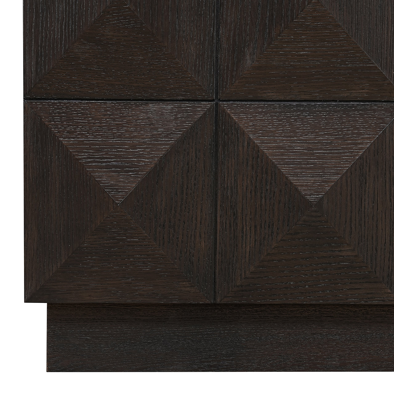 Skapis Claremont ar 2 durvīm Richmond Interiors 138/95/45 cm brūns - N1 Home