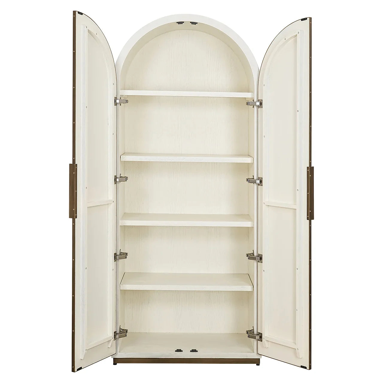 Skapis Tivoli ar arkveida virsmu, 2 durvīm Richmond Interiors 212/90/45 cm balts - N1 Home