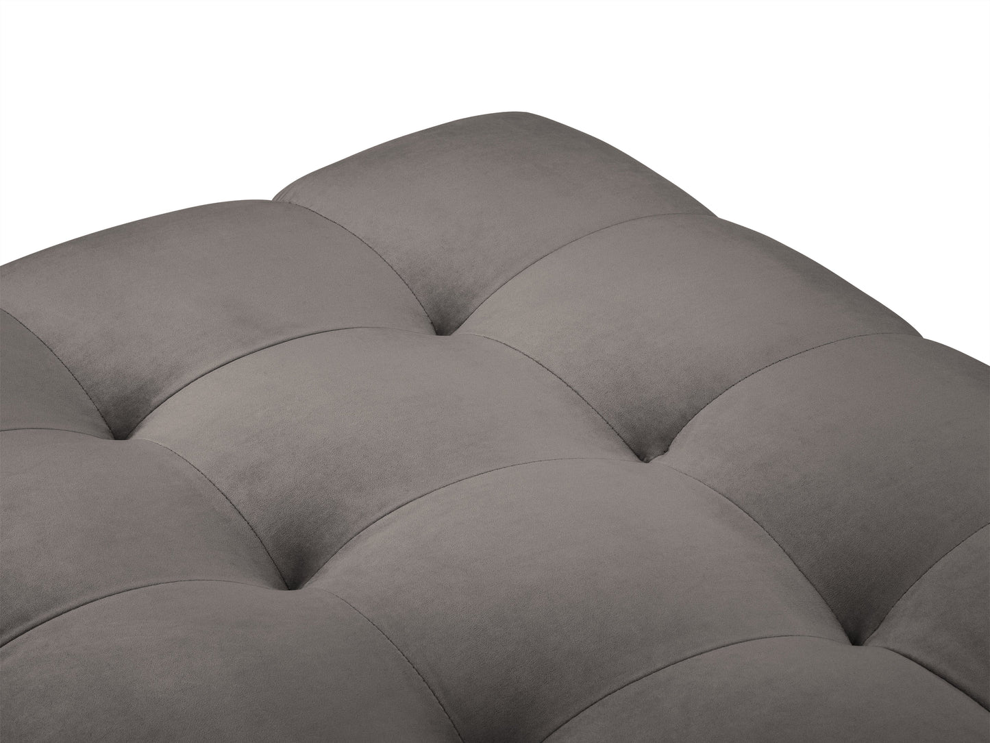 Pufs Cosmopolitan Design Bali 60x60x41 cm zelts/pelēks - N1 Home