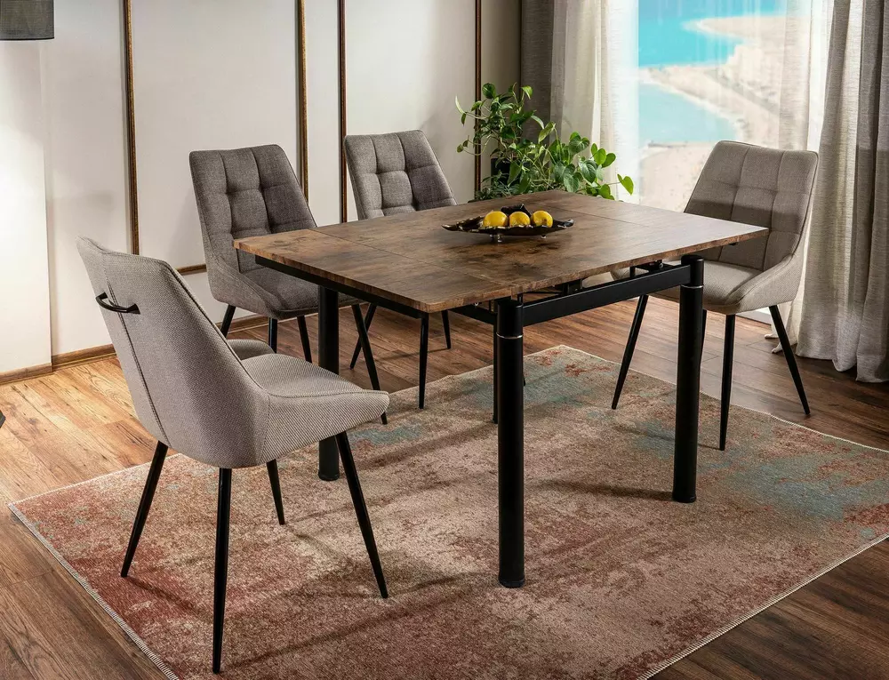 Krēsls PR 88/50/50 cm tumši pelēks - N1 Home