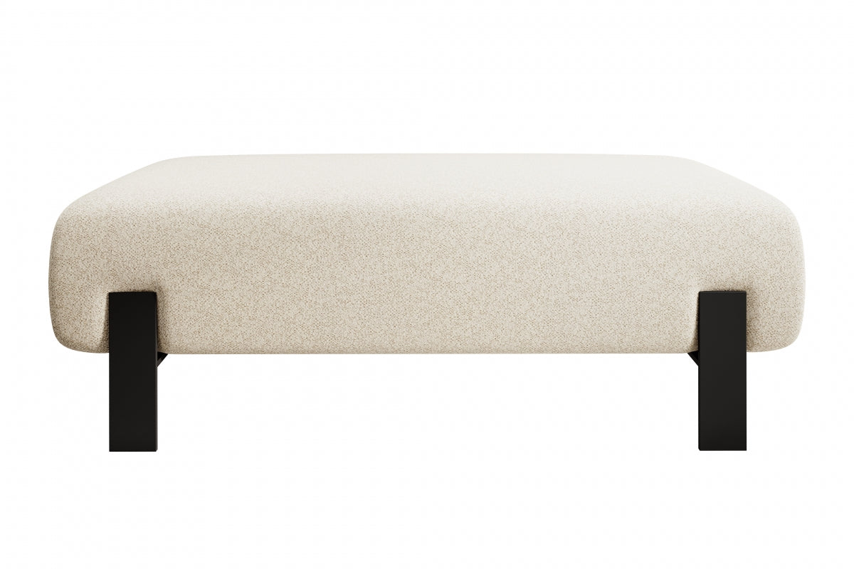 Pufs VECA XL 130/45/70 cm pelēks - N1 Home