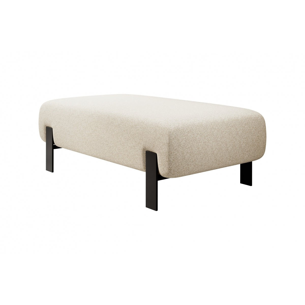 Pufs VECA XL 130/45/70 cm pelēks - N1 Home