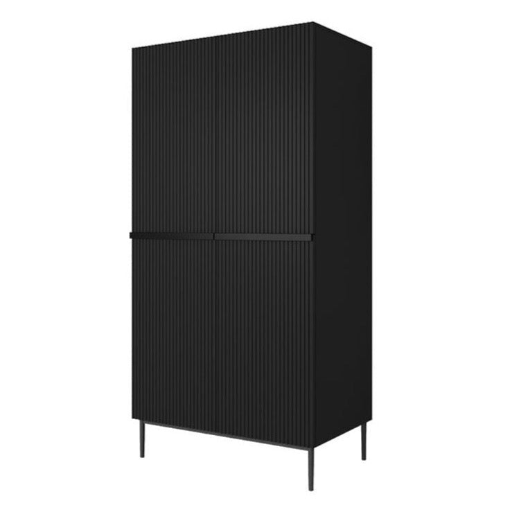 Skapis AUSTIN melns 100/220/62 melns - N1 Home