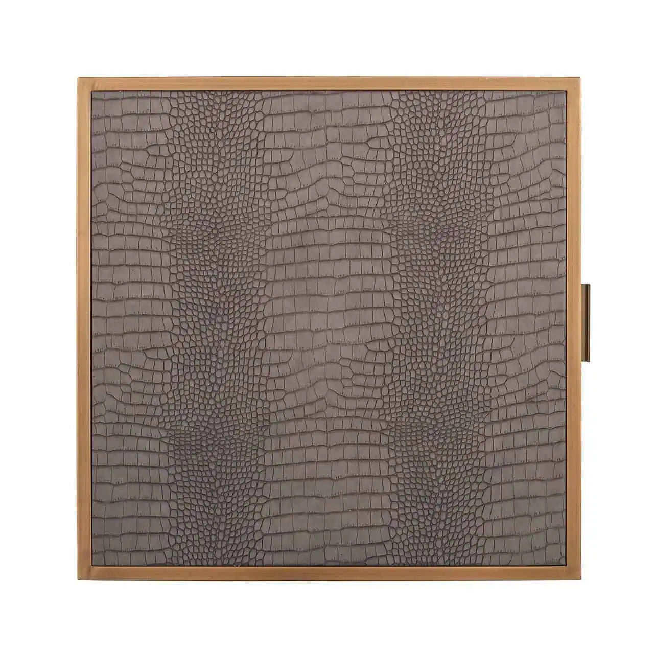 Naktsskapītis Classio ar 3 atvilktnēm  Richmond Interiors 61/50/50 cm birstēts zelts - N1 Home