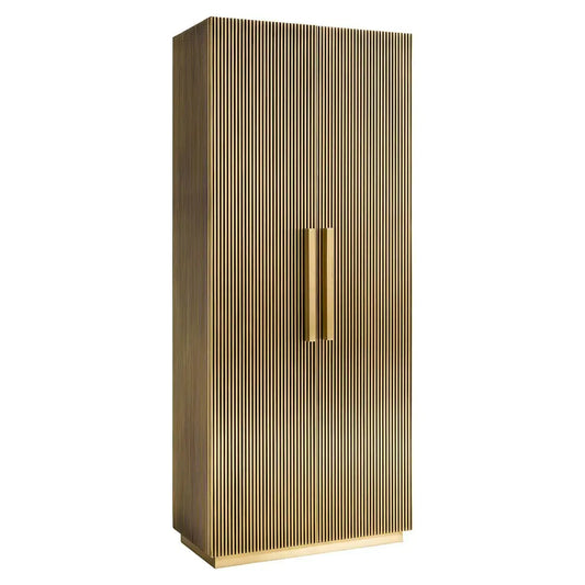 Skapis Ironville Richmond Interiors 191/80/42 cm zelts - N1 Home