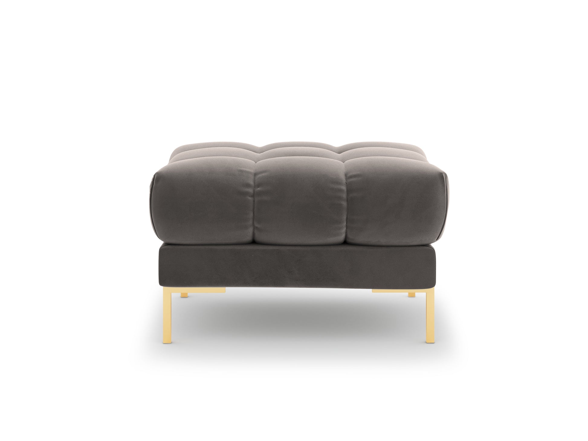 Pufs Cosmopolitan Design Bali 60x60x41 cm zelts/pelēks - N1 Home