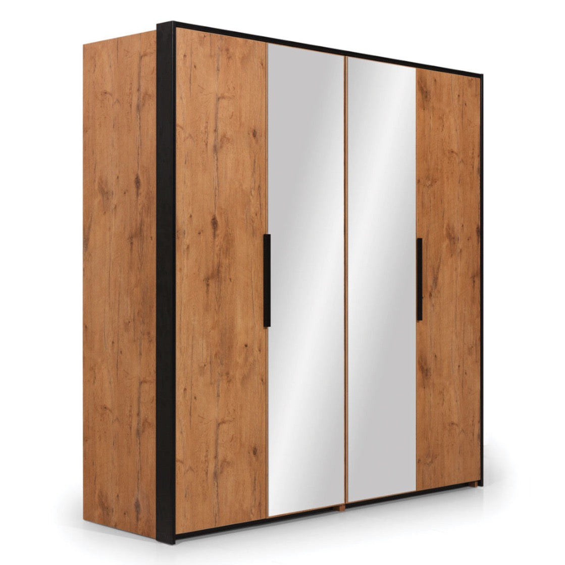 Skapis ar spoguli LOK 204/60/204 cm - N1 Home