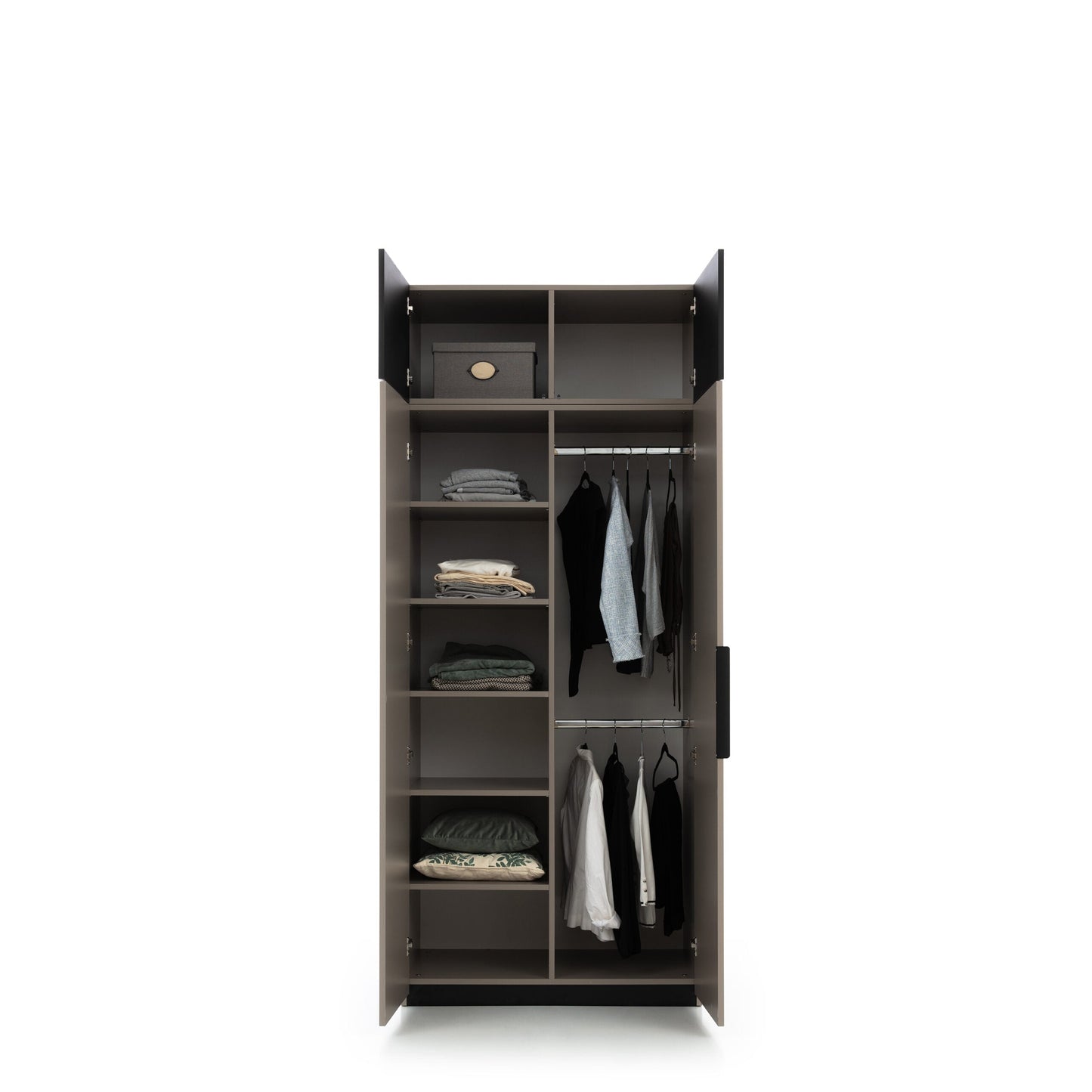 Skapis ar plauktiem UFIO 100/60/200 cm - N1 Home