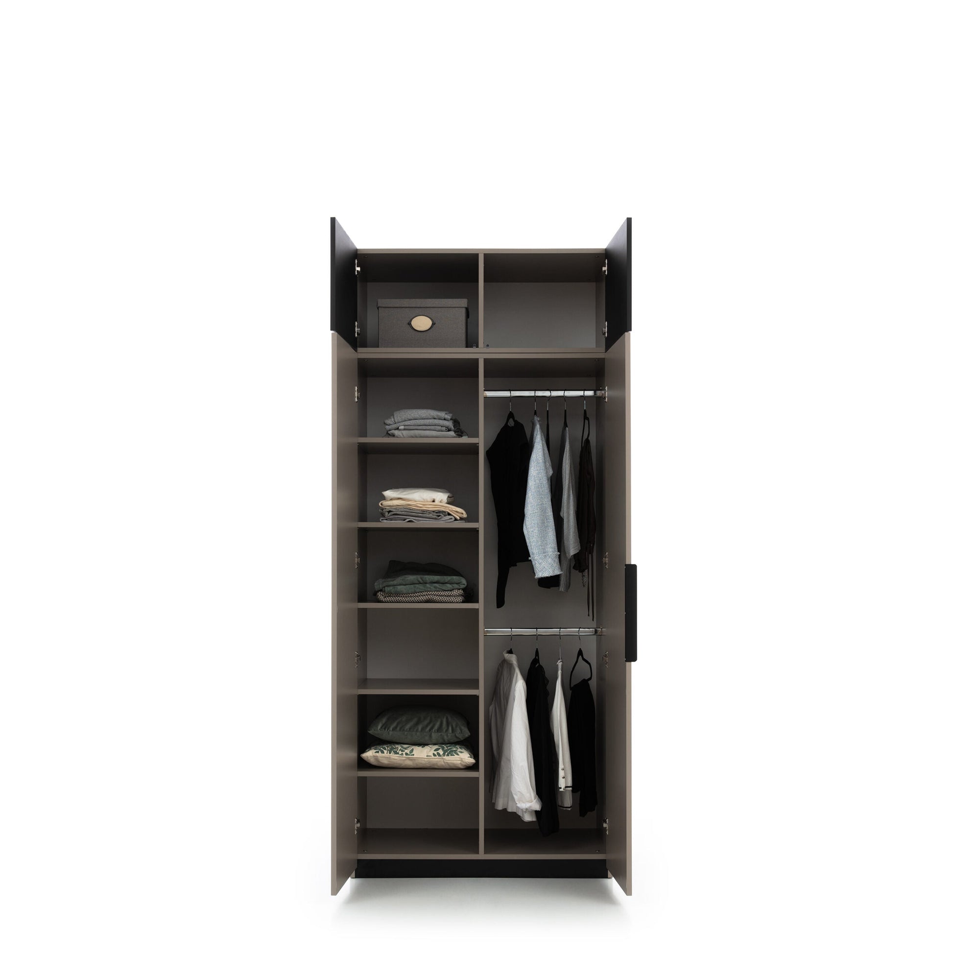 Skapis ar plauktiem UFIO 100/60/200 cm - N1 Home