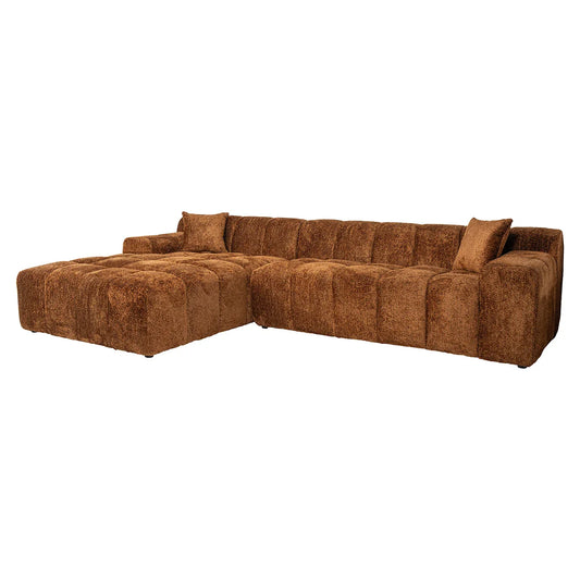 Dīvāns Cube Richmond Interiors 76/325/195 cm Be Lovely 603 Cinnamon