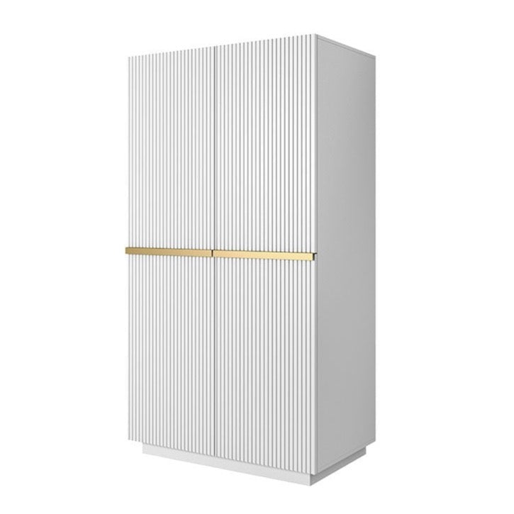 Skapis AUSTIN zelts 100/207/62 balts - N1 Home