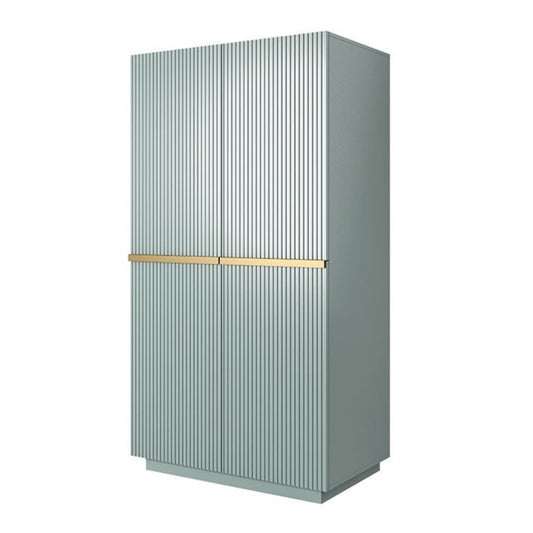 Skapis AUSTIN zelts 100/207/62 debesjums zils - N1 Home